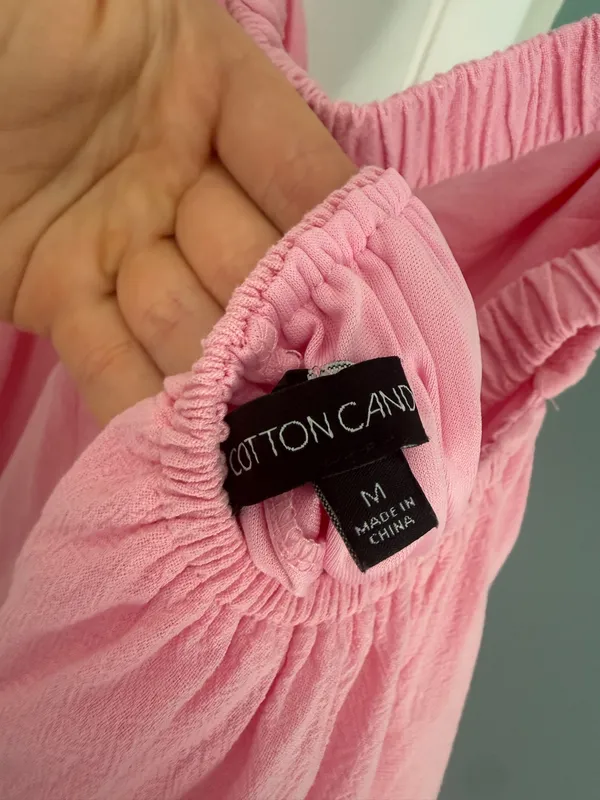 Cotton Candy LA pink strapless mini dress - Image 6