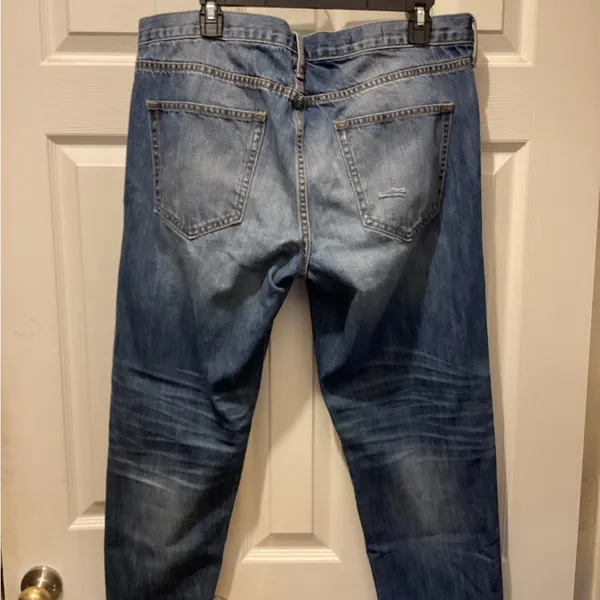 GAP Women's Boyfriend Jeans - Blue - Image 3