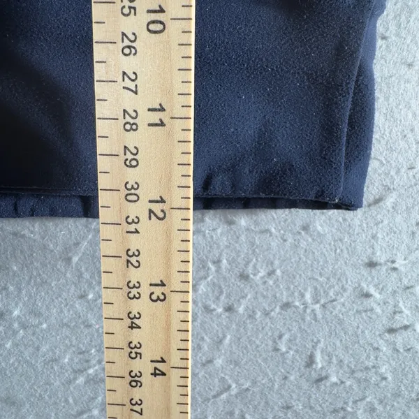 3117 | Lululemon Flow Y Bra Nulu Yoga Sports Bra Navy Blue Women Size 8 - Image 5