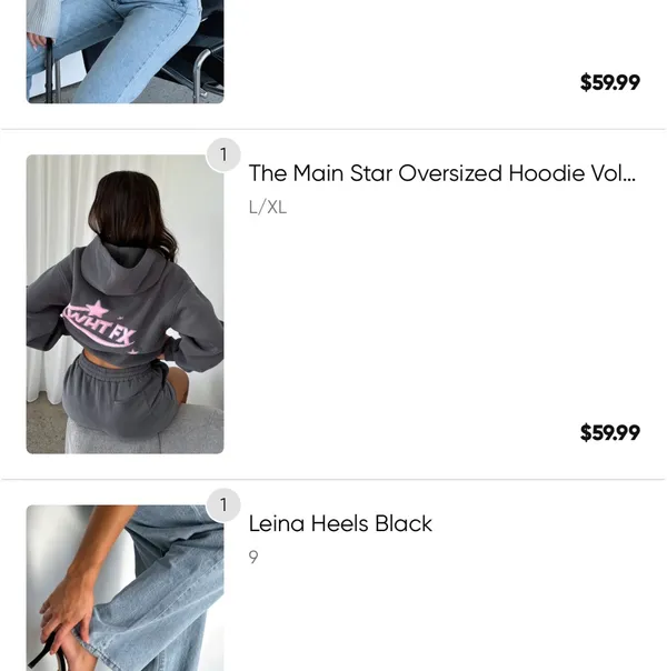 White Fox Main Star Hoodie - Image 3