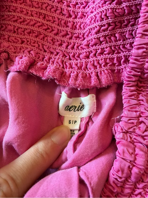 Aerie Shorts Women’s Small Soft Shine Short Hot Pink - Image 2