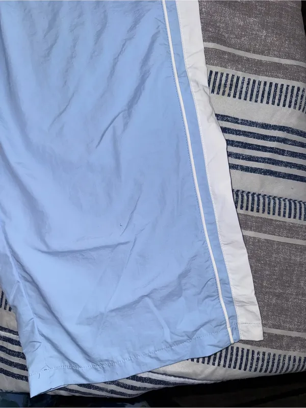 No Boundaries Light Blue & White womens Track Pants - Image 4