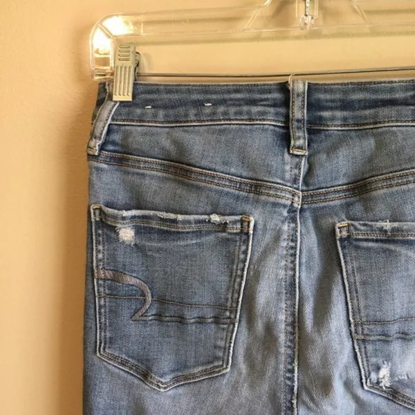 American Eagle outfitters super hi-rise‎ jegging si - Image 5