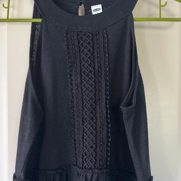 Old Navy Black Sleeveless Tank Top / M25 - Image 2