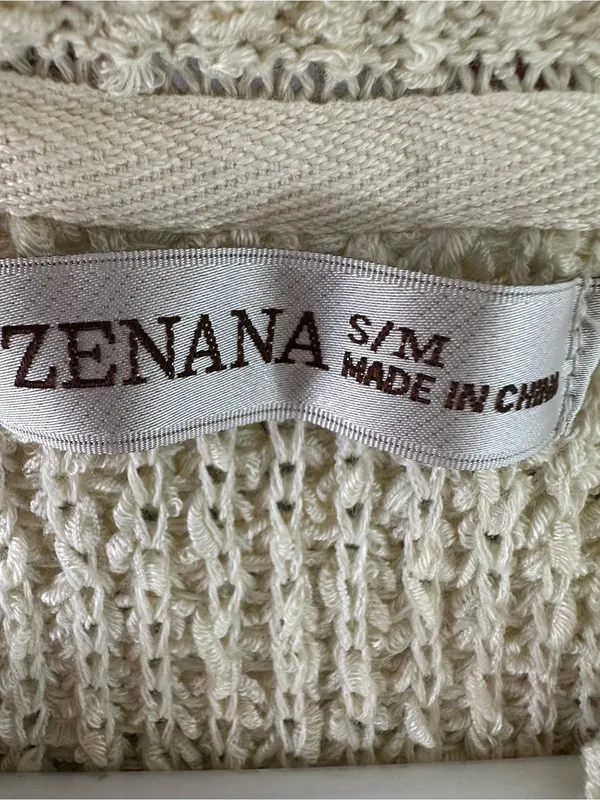 Zenana Outfitters Knit Sailor Striped Sweater Top Ruby Pullover S/M - Image 4