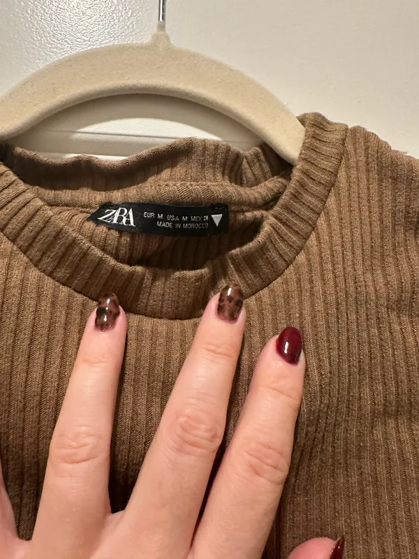 Zara Rib Tee - Image 2