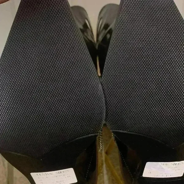 Western cowboy boots. Black Size 8 - Image 10