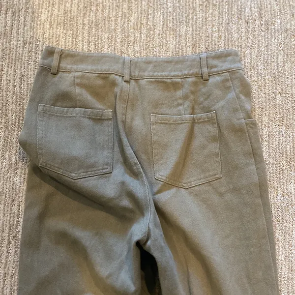 Rumored wide leg pants Green - Image 4