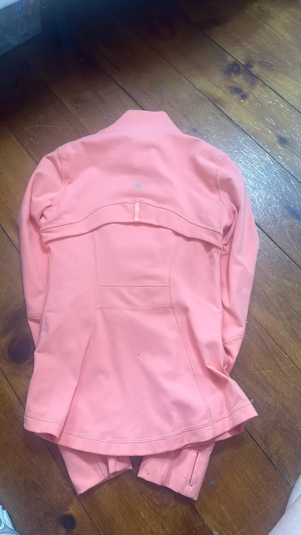 Lululemon Define Jacket Orange  - Image 2