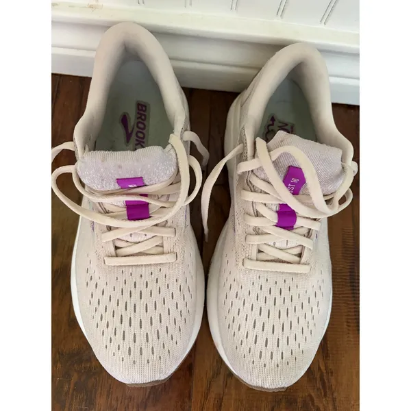 Brooks Womens Ghost 16 Pink Size 8.5 Athletic Running Shoes - Image 3