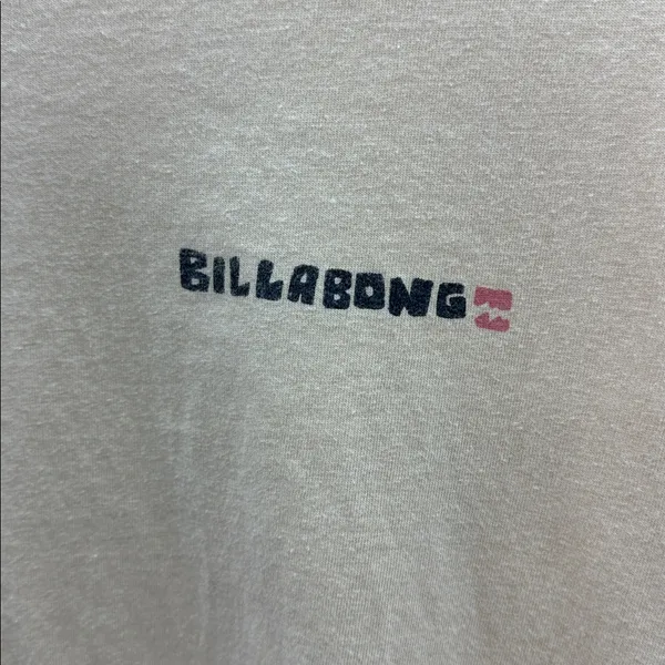 Billabong Adventure Division Organic Cotton Graphic Tee Pastel Orange Unisex XL - Image 8