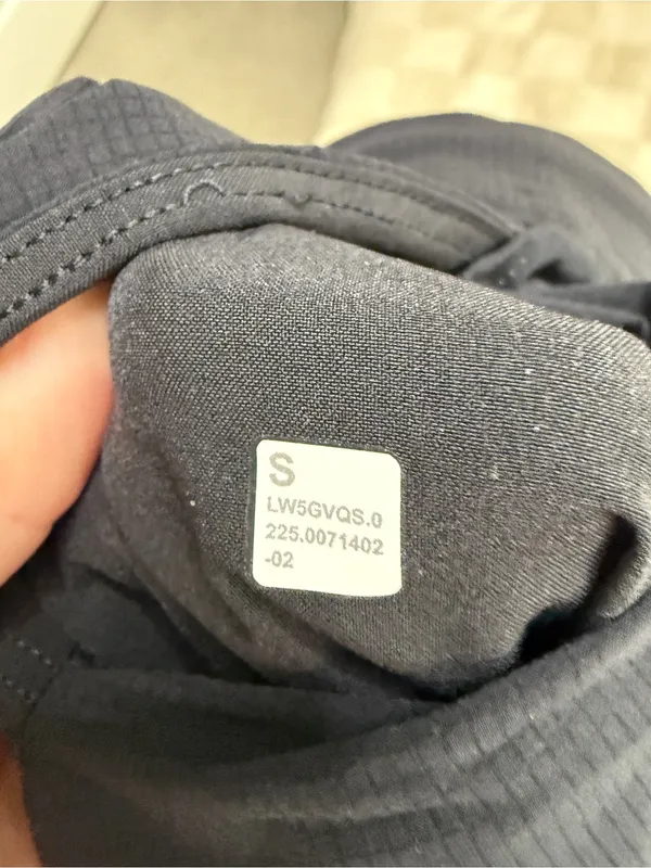 Lululemon Mile Maker Run Crew Graphic High-Rise Track Pant Black size S - Image 4
