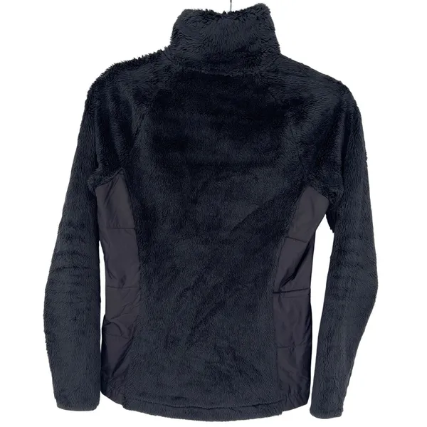 The North Face Osito Sport Hybrid 1/4 Zip Fleece Women's XS‎ Black Cozy Pullover - Image 6