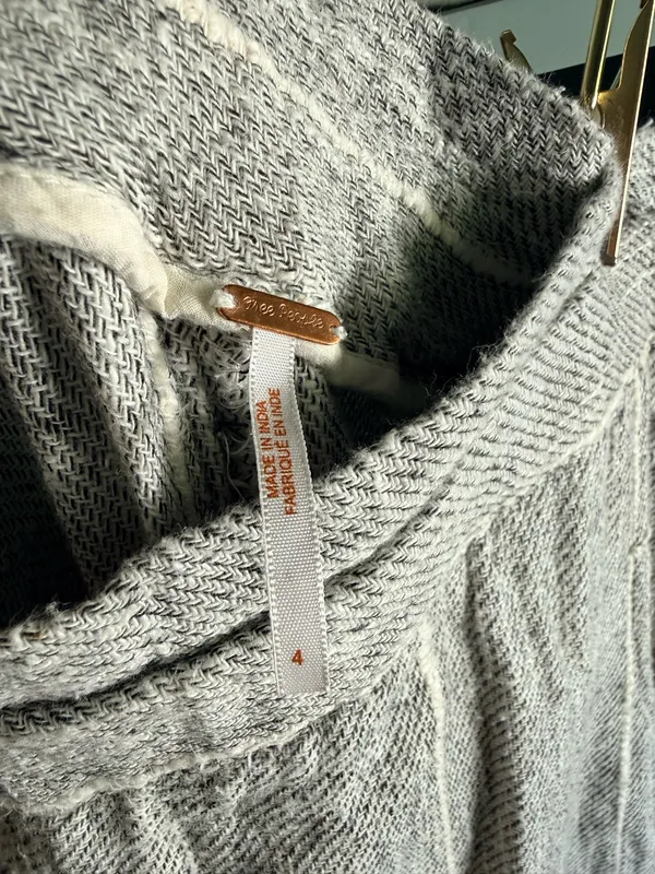 Free People Yarn Dye Paper Bag Pants - Image 3