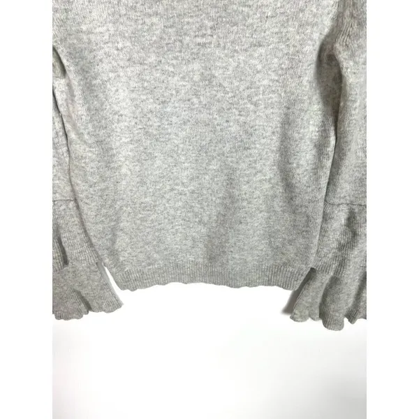 J.‎ Crew mercantile ruffle sleeve wool sweater - Image 3