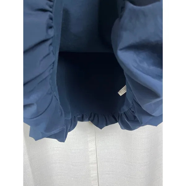 Free People Movement Blue Elodie Bubble Mini Skirt Sz.XL - Image 12