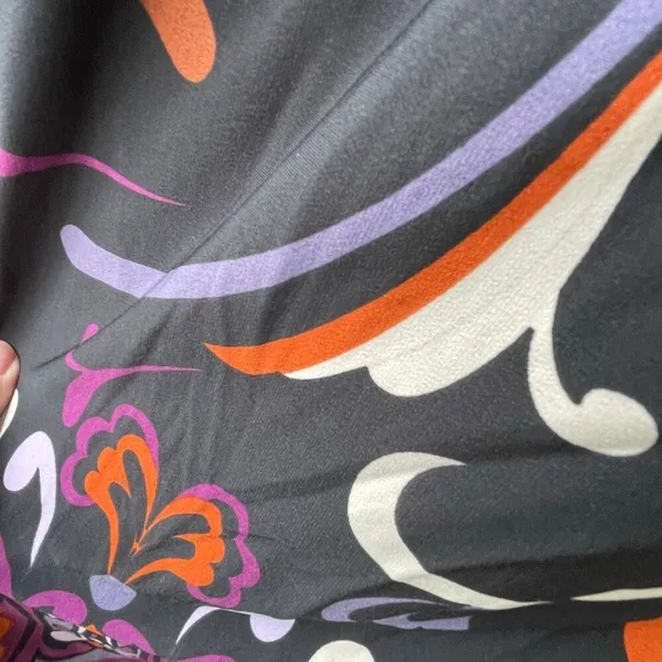 Y2K J.T.B. Size L Mod print faux wrap mini dress. - Image 7