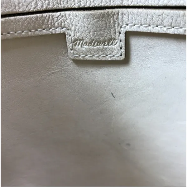 MADEWELL Transport Bucket Tote Bag Ivory/cream Everyday Timeless Classic Coastal - Image 9