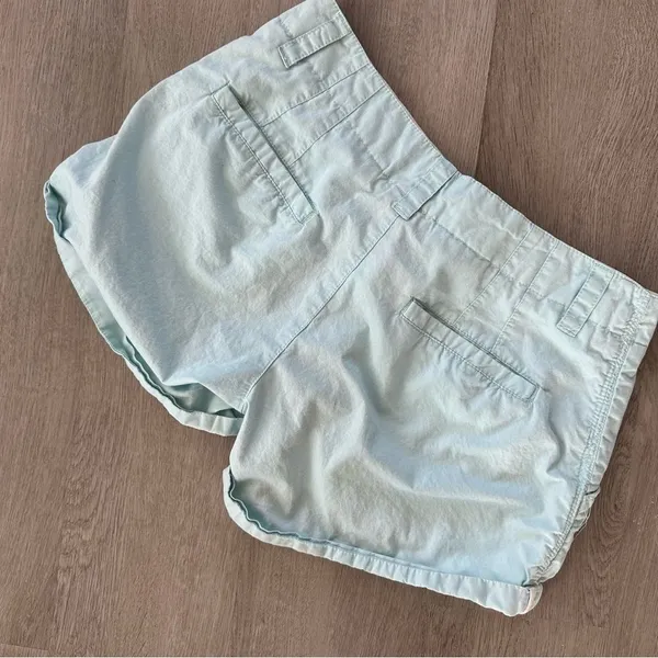 Nike Cargo Shorts Light Blue Women’s 6 Y2K 100% Cotton Chino - Image 4
