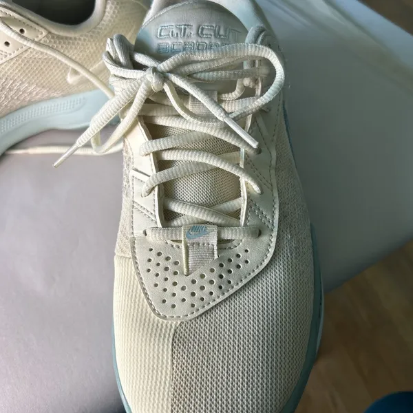 Nike Air Zoom GT Cut Academy Basketball Shoes Coconut Milk HF1569-100 Womens 9.5 - Image 8