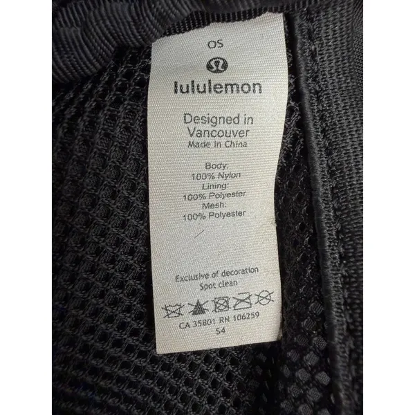 Lululemon‎ Everywhere Belt Bag Black Crossbody Waist Bag OS Nylon - Image 6