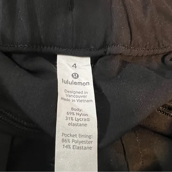 Lululemon On The Fly Crop 23” Pants Black Size 4 Luxtreme W6AV6S - Image 7