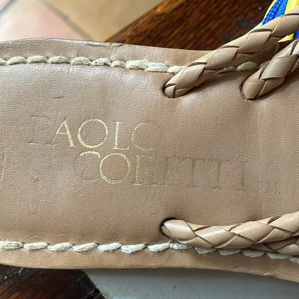Leather sandals Size 7 - Image 3