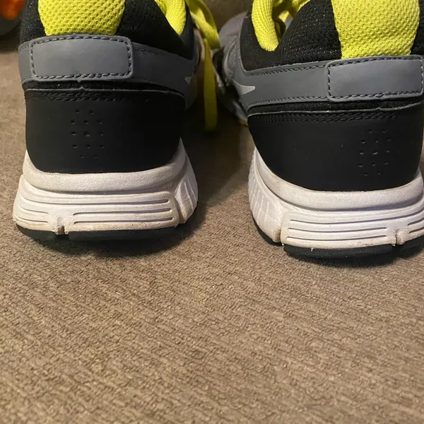 Nike women's Revolution Grey/Yellow Running Shoes. 9 - Image 10