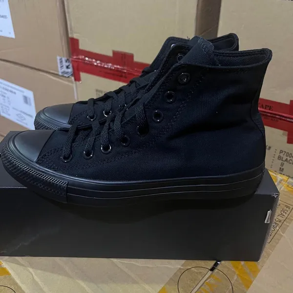 Converse Women's Black Trainers - Image 4