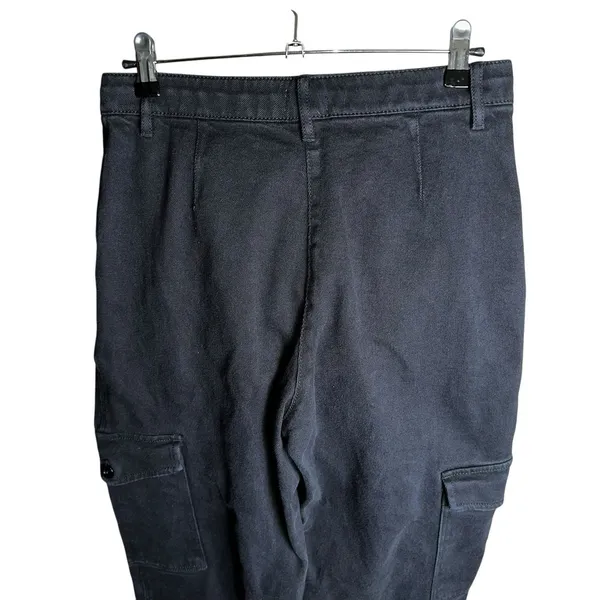 Wilfred Free Black Retro Cargo Pant‎ Women Size 8 | Baggy Barrel Utility Grunge - Image 5