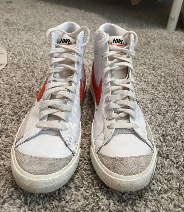 Nike White And Red Blazers - Image 5