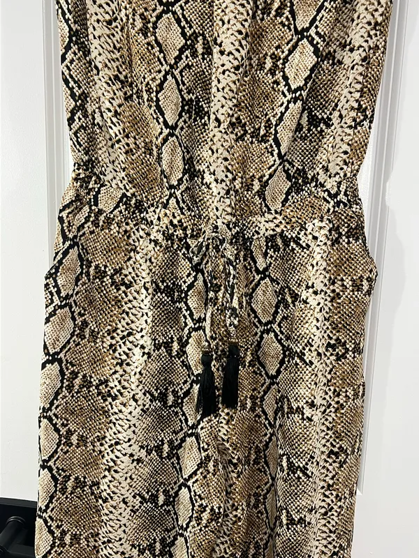 Blue Island snake skin Jumpsuit - Image 5