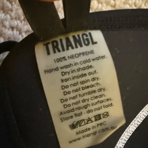 Triangl Swimwear Black Bikini Top - Image 6