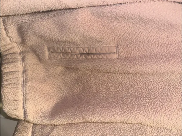 Abercrombie & Fitch Sherpa Blush Half Zip Pullover - Image 6