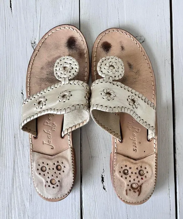 Gold Sandals - Image 2