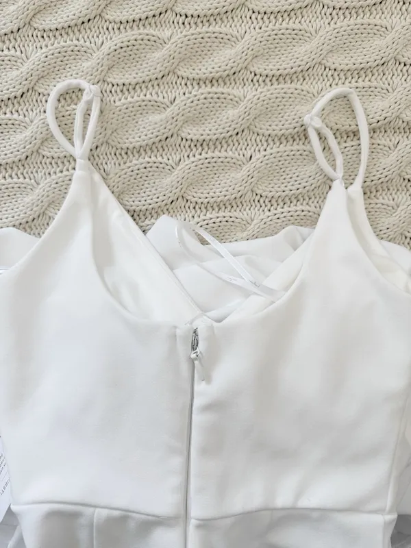 Lulu's Infinite Glory White V-Neck Slip Maxi Dress - Image 5