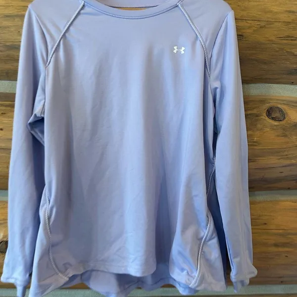 Under Armour Women’s Light Purple Long Sleeve - Image 2