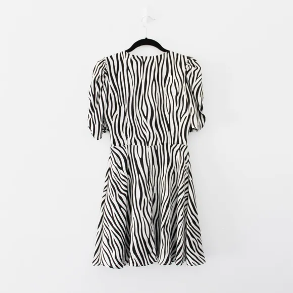 LIONESS Ask Anything Zebra Print Mini Dress NWT - Image 12