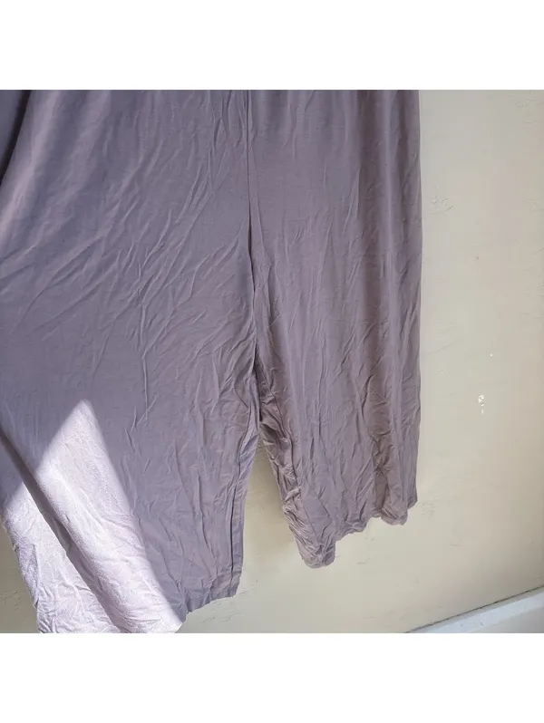 She + Sky NWT Women’s Size Large Mauve Lavender Wide Leg Cami Jumpsuit Romper - Image 2