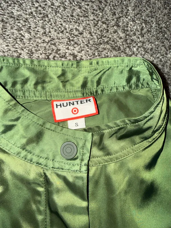 Hunter for Target Women's Olive Green Long Sleeve Satin Romper - Image 2