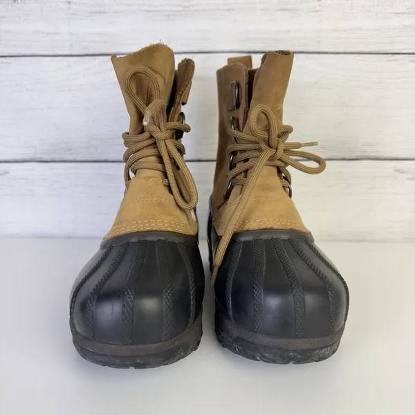 Sorel Caribou Women's Size 5 Waterproof‎ Brown Nubuck Insulated Boots NL1000-220 - Image 3