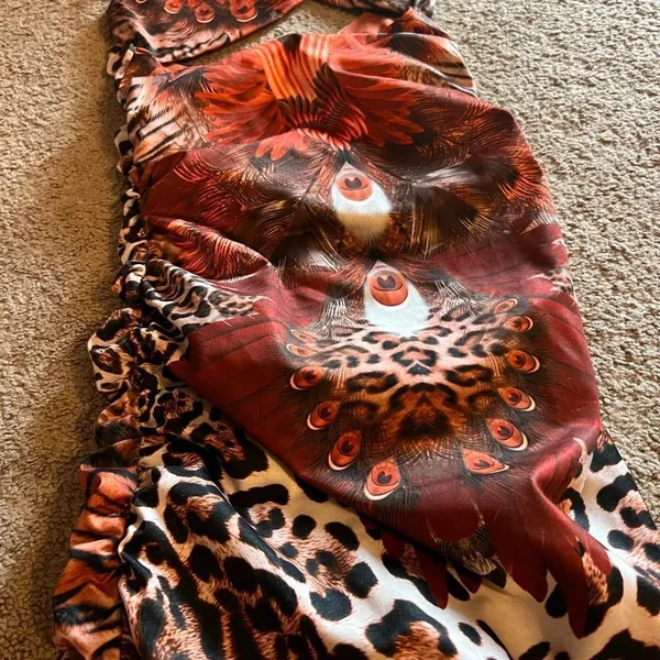 Tiger mist animal print mini dress‎ xs - Image 10