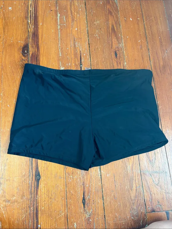Women’s Size 2X Black Swim Shorts Swimsuit - Image 4