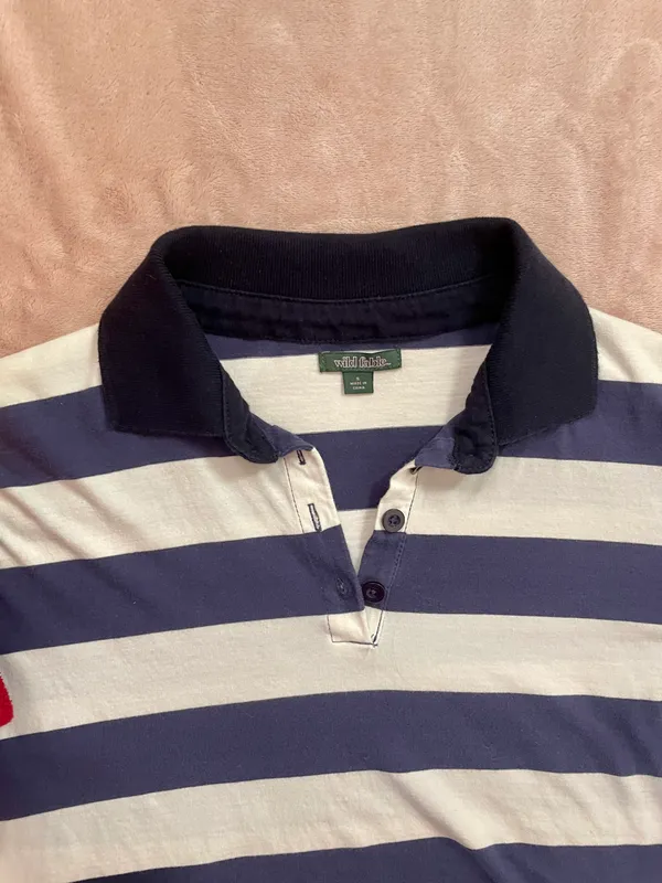 Wild Fable cropped collared tee - Image 3