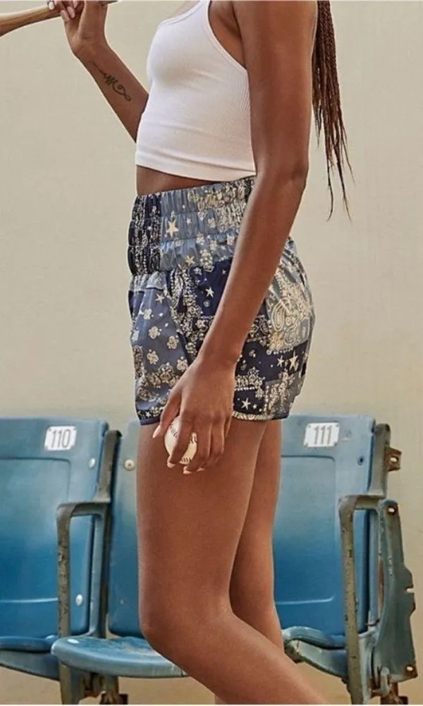 Free People Movement The Way Home Printed Shorts - Image 3