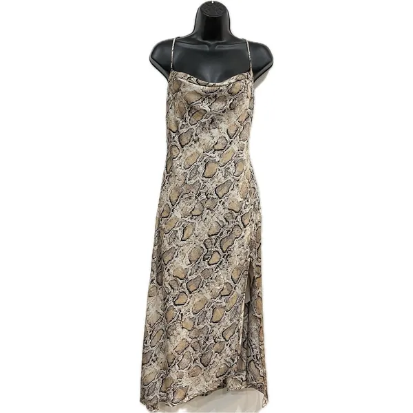 ASTR the Label Snake Skin Cowl Neck Slip Dress Size Small Party Going Out - Image 3