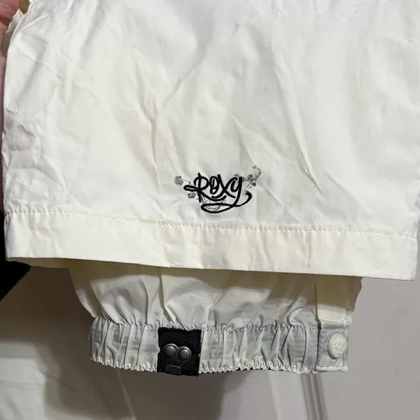 Roxy Y2K Retro Style Cream Snow Bunny Ski Winter Pants Gorp Granola Winter - Image 4