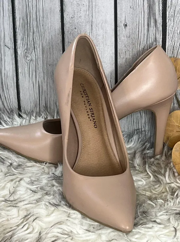 Christian Siriano ⸻ 💫 Nude Heels – Size 8.5 💫 - Image 2