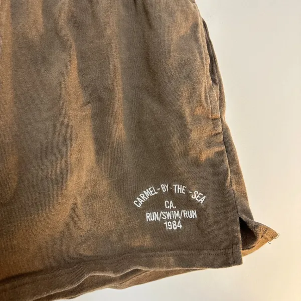 BRANDY MELVILLE Lisette Malibu Shorts in Brown Size OS - Image 3