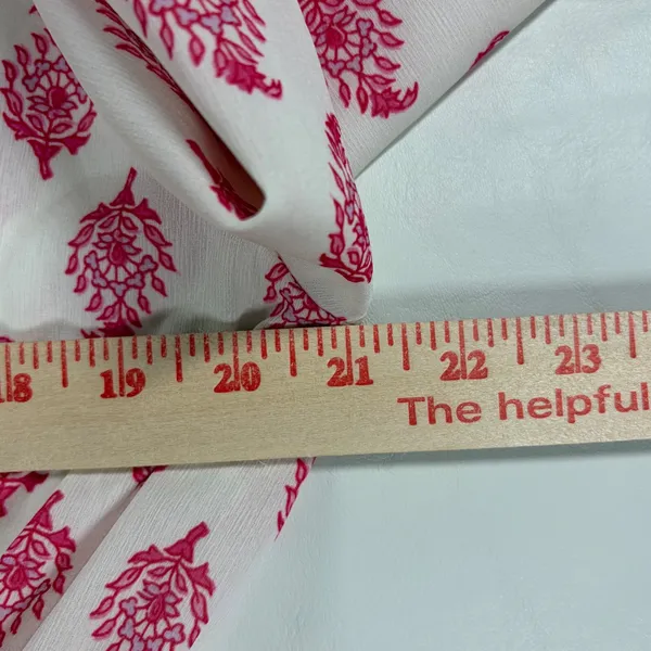 Roller Rabbit Target Pink White Block Print Swim Cover Up Dress Large New Tags - Image 6